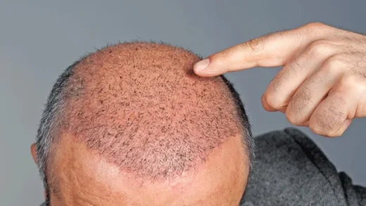 Necrosis After Hair Transplant